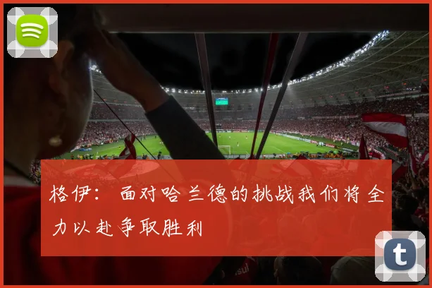 格伊：面对哈兰德的挑战我们将全力以赴争取胜利