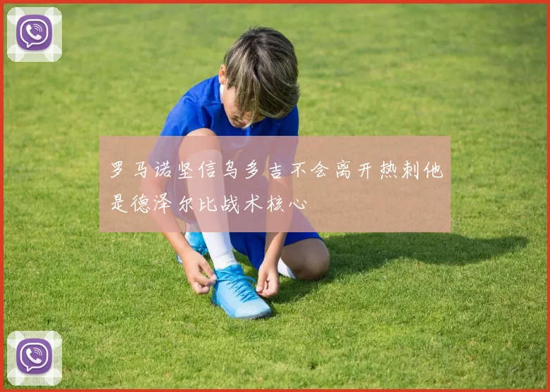 罗马诺坚信乌多吉不会离开热刺他是德泽尔比战术核心